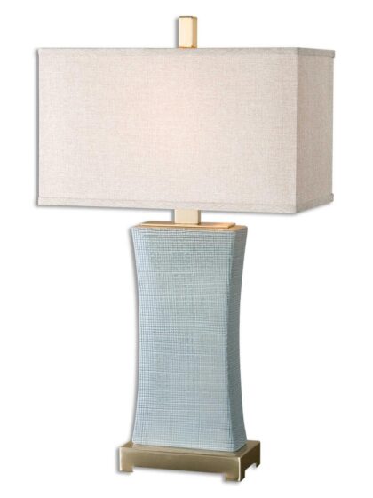 Uttermost Cantarana Blue Gray Table Lamp