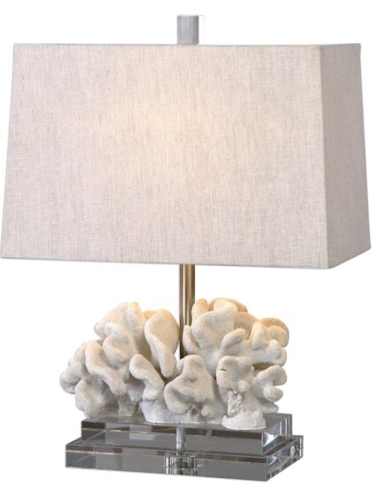 Uttermost Coral Sculpture Table Lamp