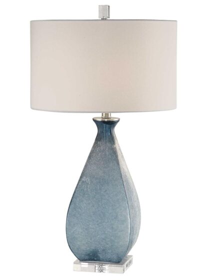 Uttermost Atlantica Ocean Blue Lamp