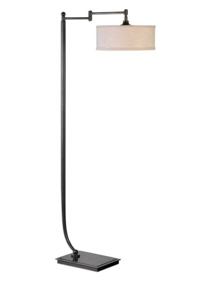 Uttermost Lamine Dark Bronze Floor Lamp