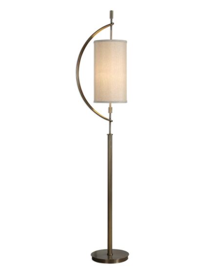 Uttermost Balaour Antique Brass Floor Lamp