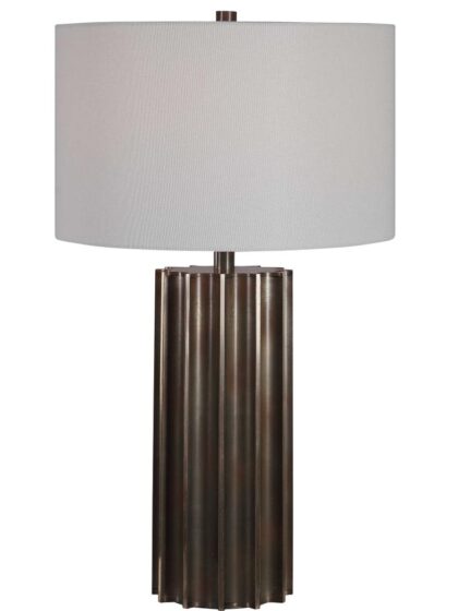 Uttermost Khalio Gun Metal Table Lamp