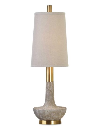 Uttermost Volongo Stone Ivory Buffet Lamp