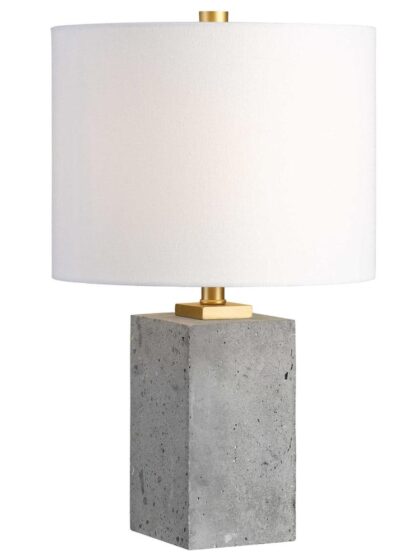 Uttermost Drexel Concrete Block Lamp