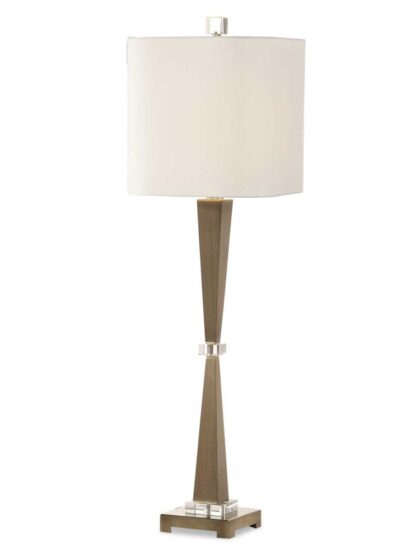 Uttermost Niccolai Antiqued Nickel Lamp