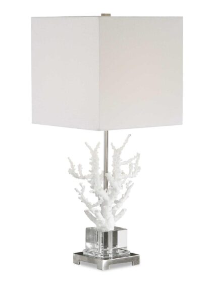 Uttermost Corallo White Coral Table Lamp