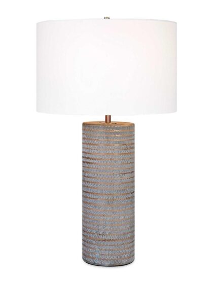 Uttermost Monolith Gray Table Lamp