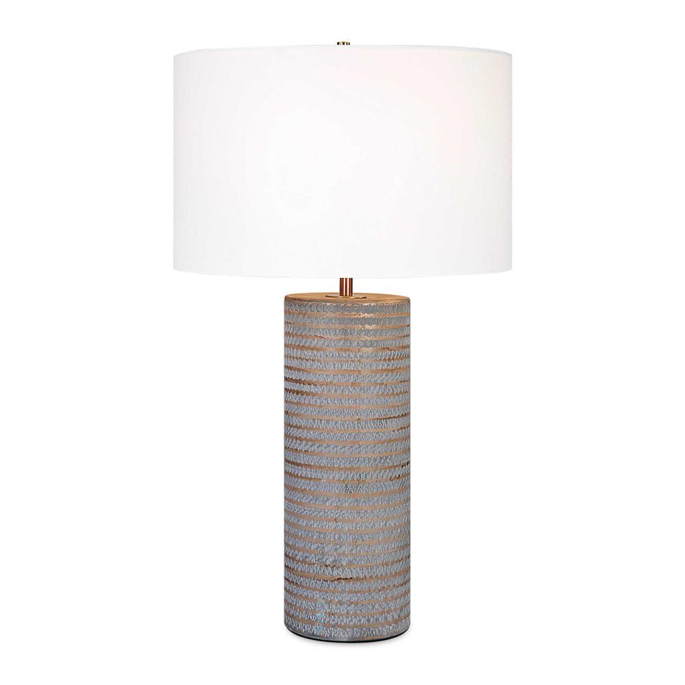 Uttermost Monolith Gray Table Lamp