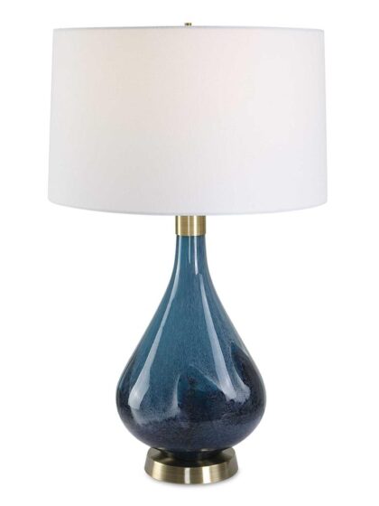 Uttermost Riviera Art Glass Table Lamp