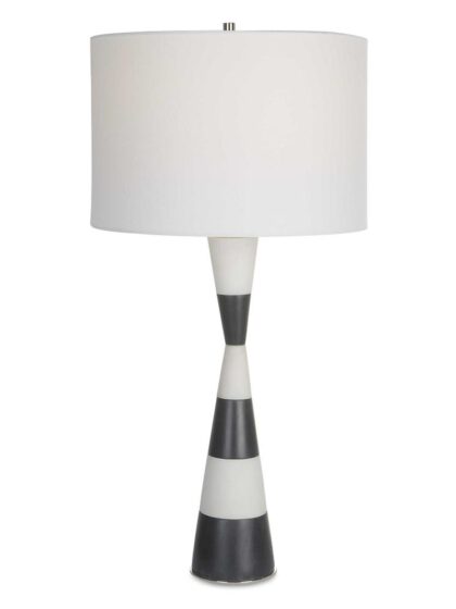 Uttermost Bandeau Banded Stone Table Lamp