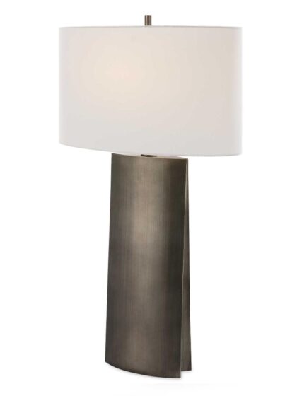 Uttermost V-Groove Modern Table Lamp