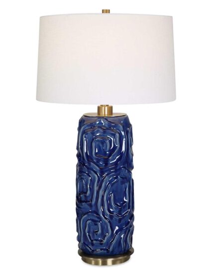 Uttermost Zade Blue Table Lamp
