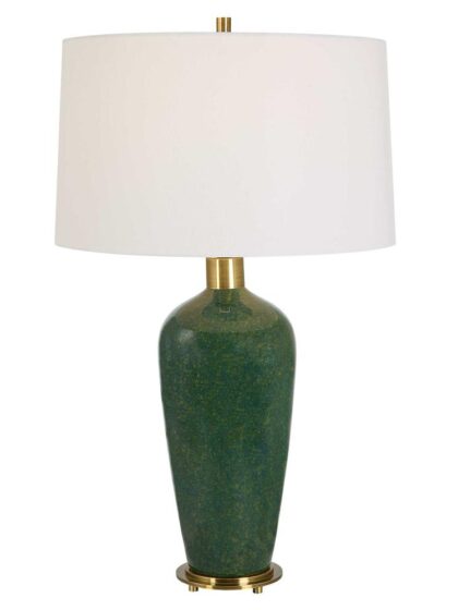 Uttermost Verdell Green Table Lamp