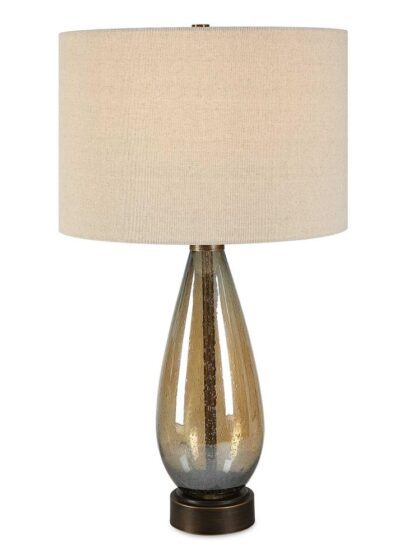 Uttermost Baltic Teardrop Glass Table Lamp