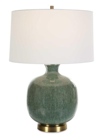 Uttermost Nataly Aged Green Table Lamp