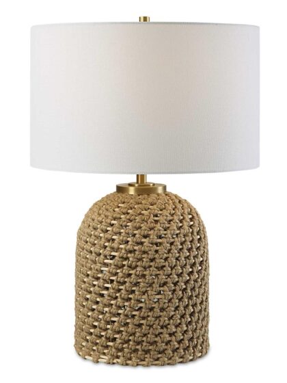 Uttermost Kendari Rope & Rattan Table Lamp