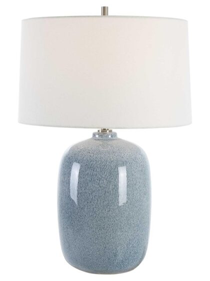 Uttermost Jubilee Sky Blue Table Lamp