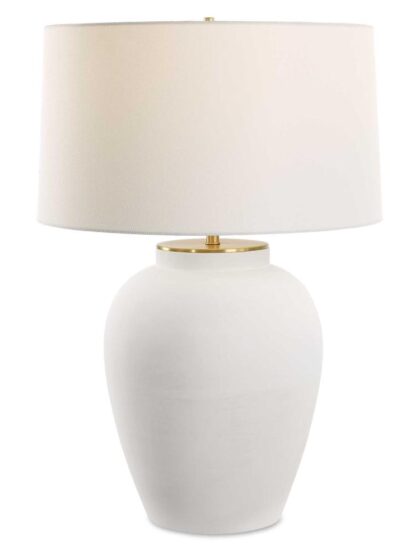 Uttermost Adelaide White Table Lamp