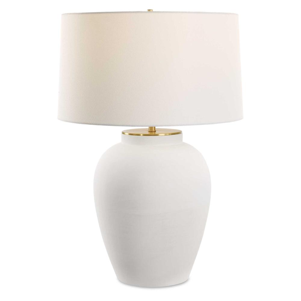 Uttermost Adelaide White Table Lamp