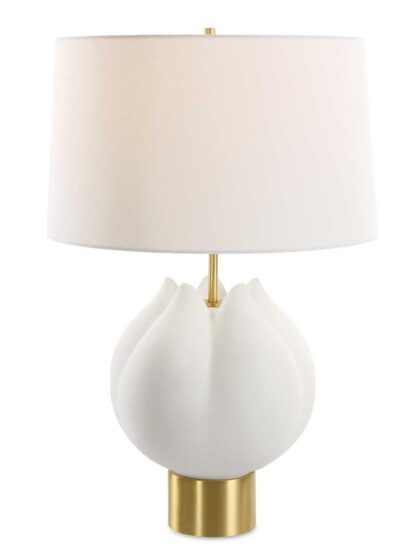 Uttermost In Bloom White Table Lamp