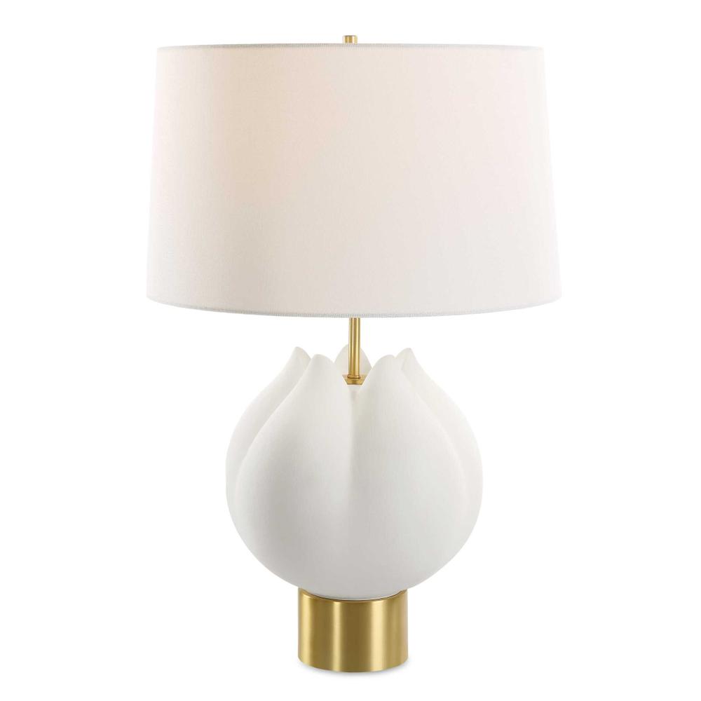 Uttermost In Bloom White Table Lamp