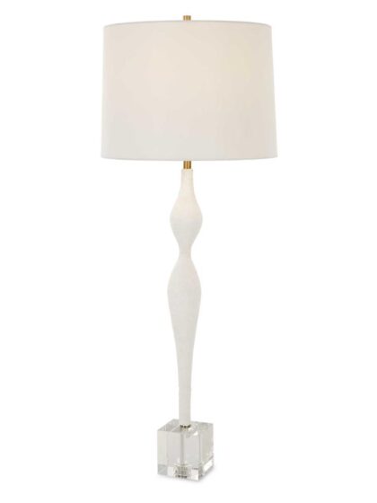 Uttermost Helena Slender White Table Lamp