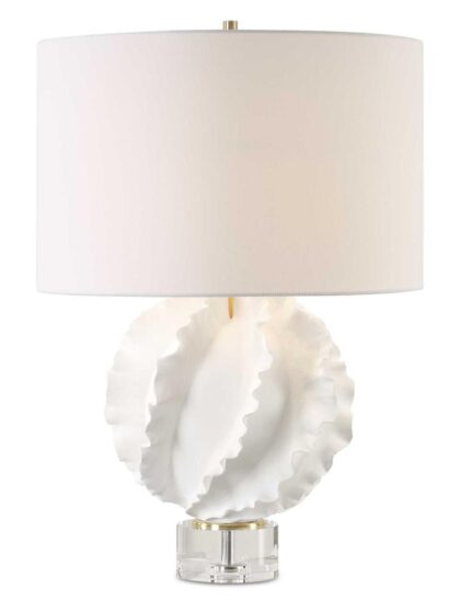 Uttermost Saylor White Table Lamp