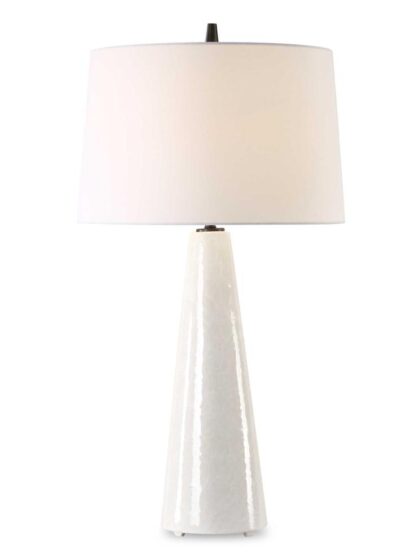 Uttermost Loire Ivory Glaze Table Lamp