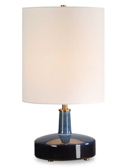 Uttermost Abyss Blue Table Lamp