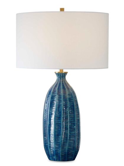 Uttermost Bixby Blue Table Lamp