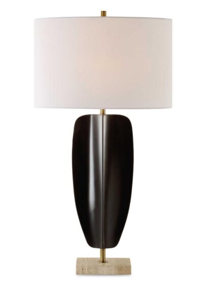 Uttermost Kure Black Table Lamp
