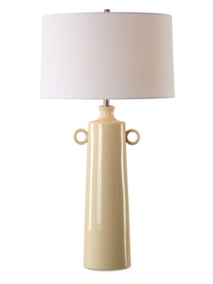 Uttermost Florero Pale Yellow Table Lamp