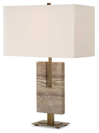 Uttermost Turning Point Travertine Table Lamp