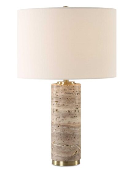 Uttermost Cortado Travertine Table Lamp