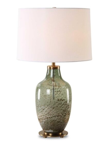 Uttermost Chianti Olive Glass Table Lamp