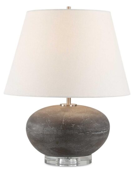 Uttermost Beckley Gray Stone Table Lamp