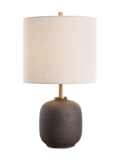 Uttermost Blacktop Textured Buffet Lamp