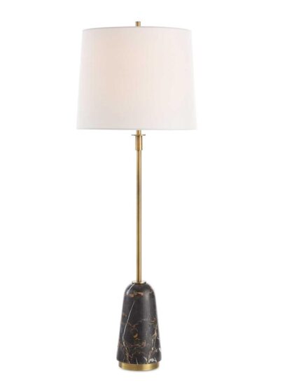 Uttermost Jenson Black Marble Buffet Lamp