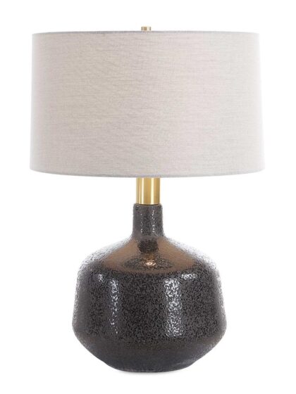Uttermost Flanagan Mottled Gloss Table Lamp