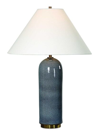 Uttermost Mayetta Deep Blue Table Lamp