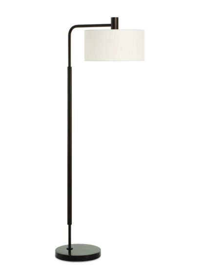 Uttermost Richie Black Floor Lamp