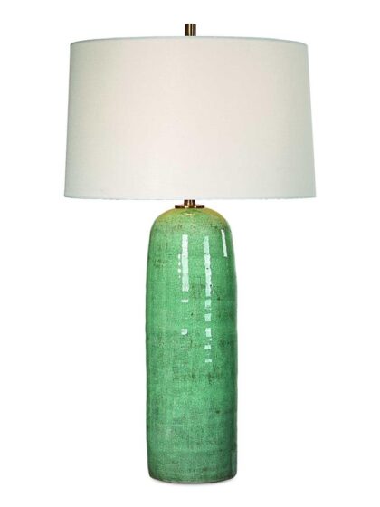 Uttermost Andale Crackled Teal Table Lamp