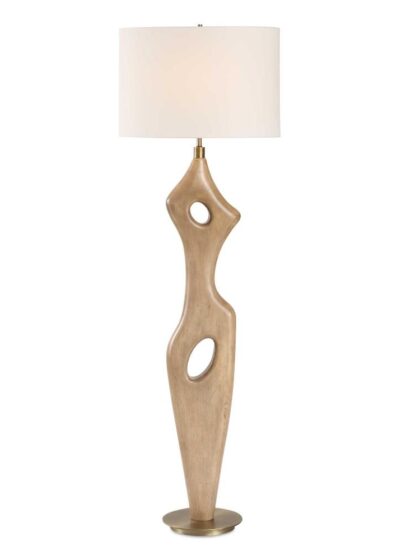 Uttermost Almyra Solid Wood Floor Lamp