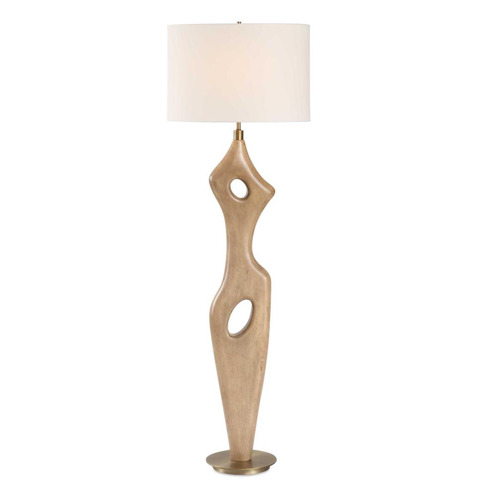 Uttermost Almyra Solid Wood Floor Lamp
