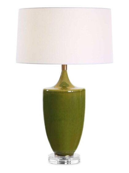 Uttermost Adela Moss Green Table Lamp