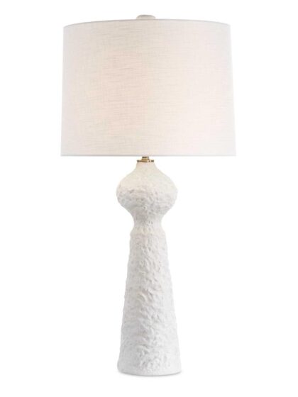 Uttermost Sonata Textured White Table Lamp