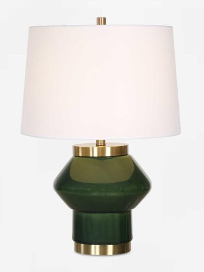 Uttermost Tayson Jade Green Table Lamp