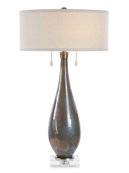 Uttermost Cardoni Smoke Table Lamp