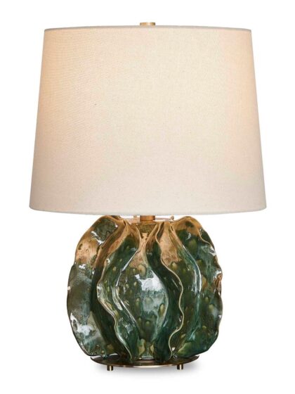 Uttermost Guinevere Deep Green Table Lamp