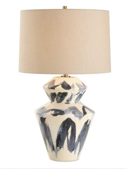 Uttermost Oranda Abstract Geometric Table Lamp